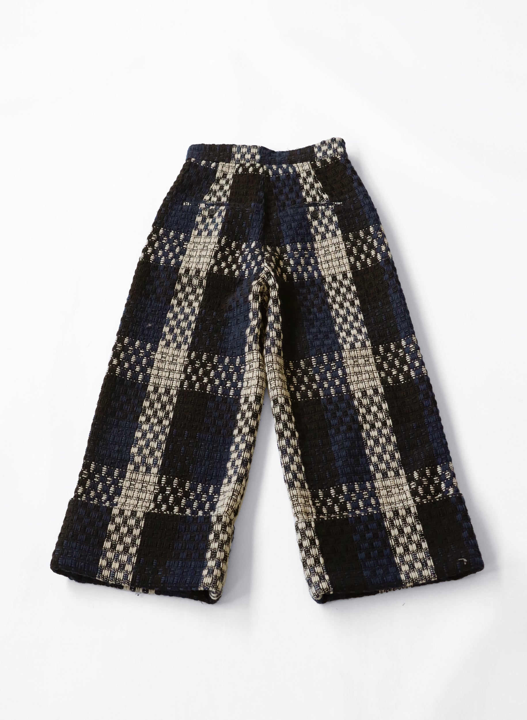 OWNth(オンス) ツイードワイドパンツ きれいめ レディース ブラック 黒