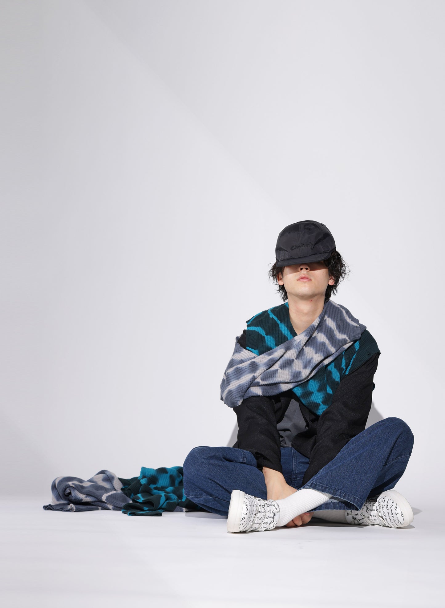OWNth(オンス) OWNthロゴキャップ きれいめ ユニセックス ブラック 黒