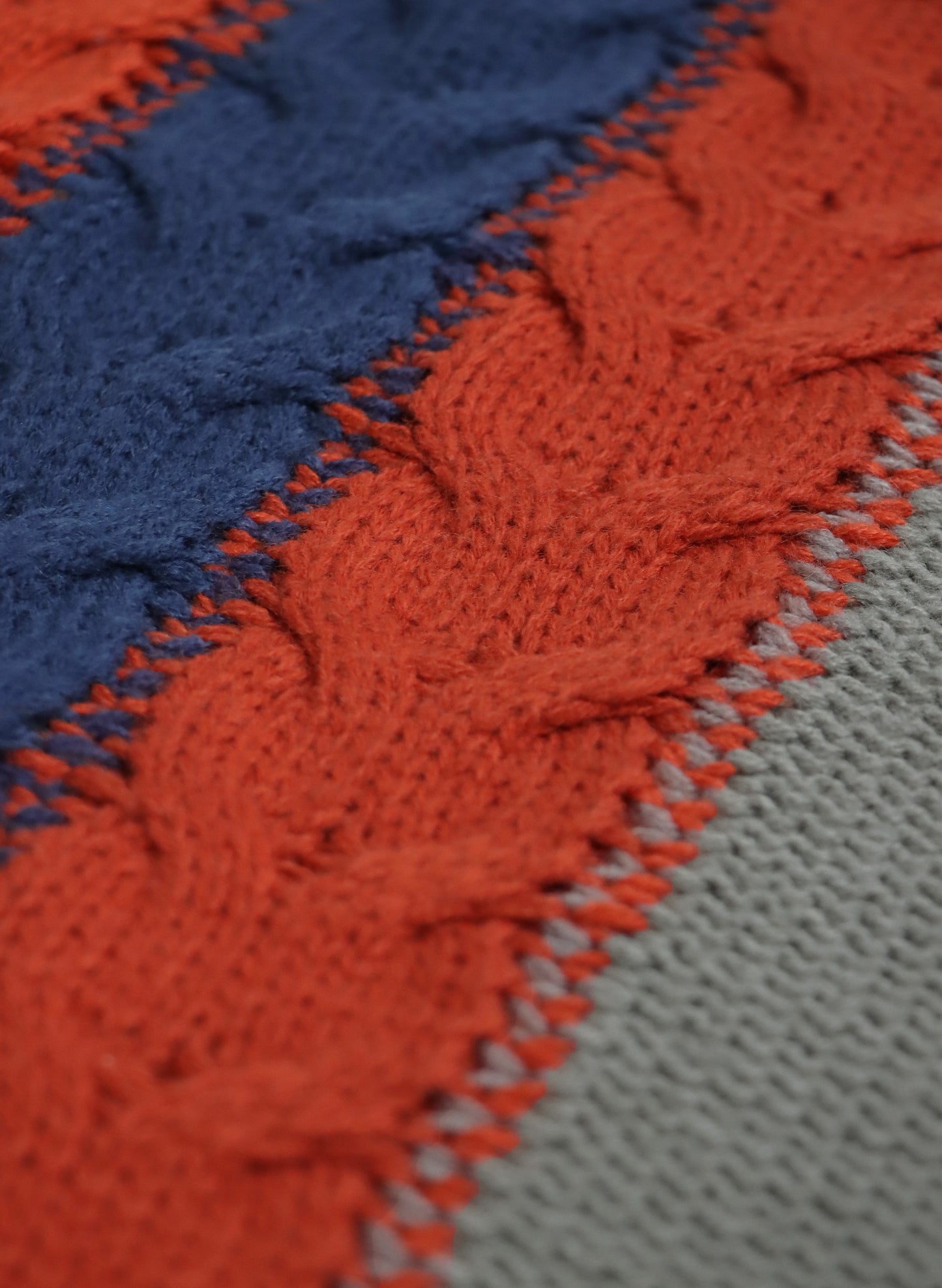 OWNth(オンス) ケーブル編みニットスカート きれいめ レディース グレー