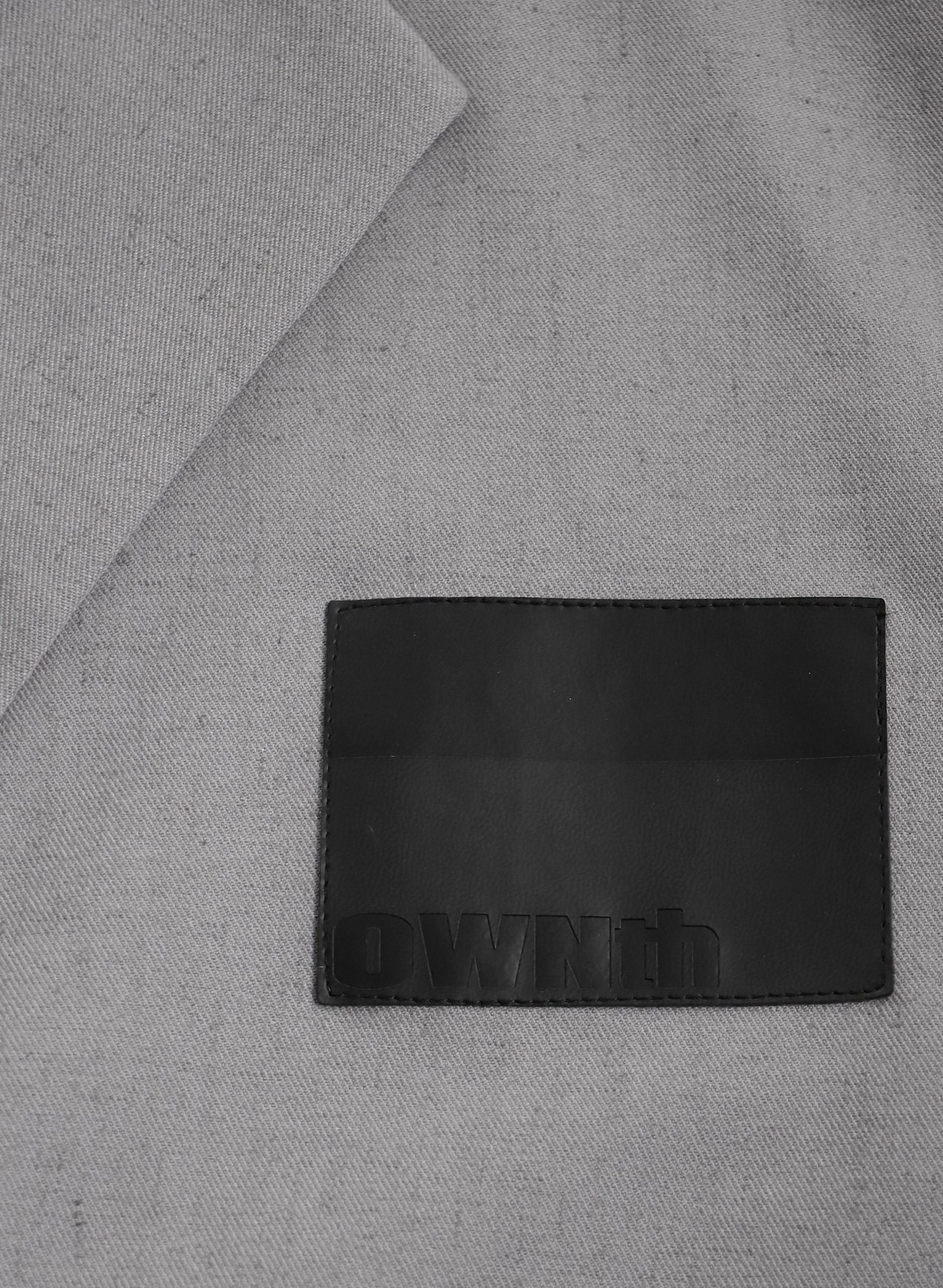 OWNth(オンス) ファードッキングテーラードジャケット きれいめ レディース グレー