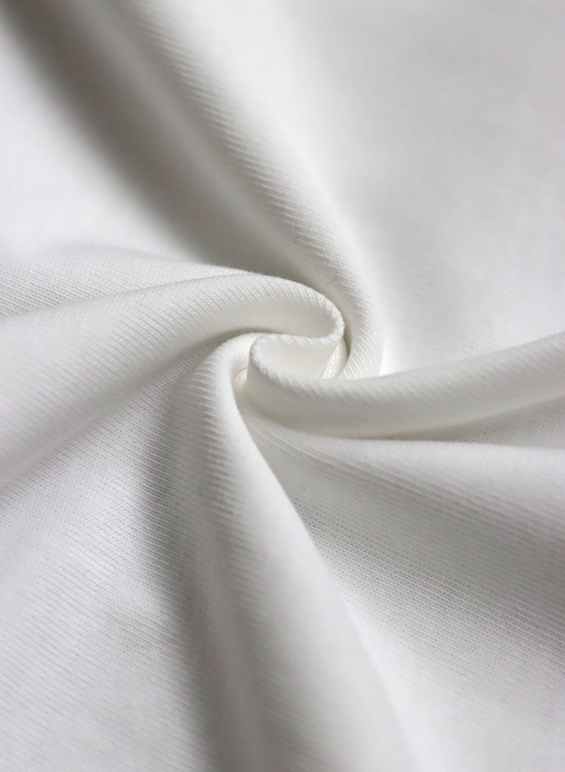 OWNth(オンス) フェルトロゴ刺繍Tシャツ きれいめ ユニセックス ホワイト 白