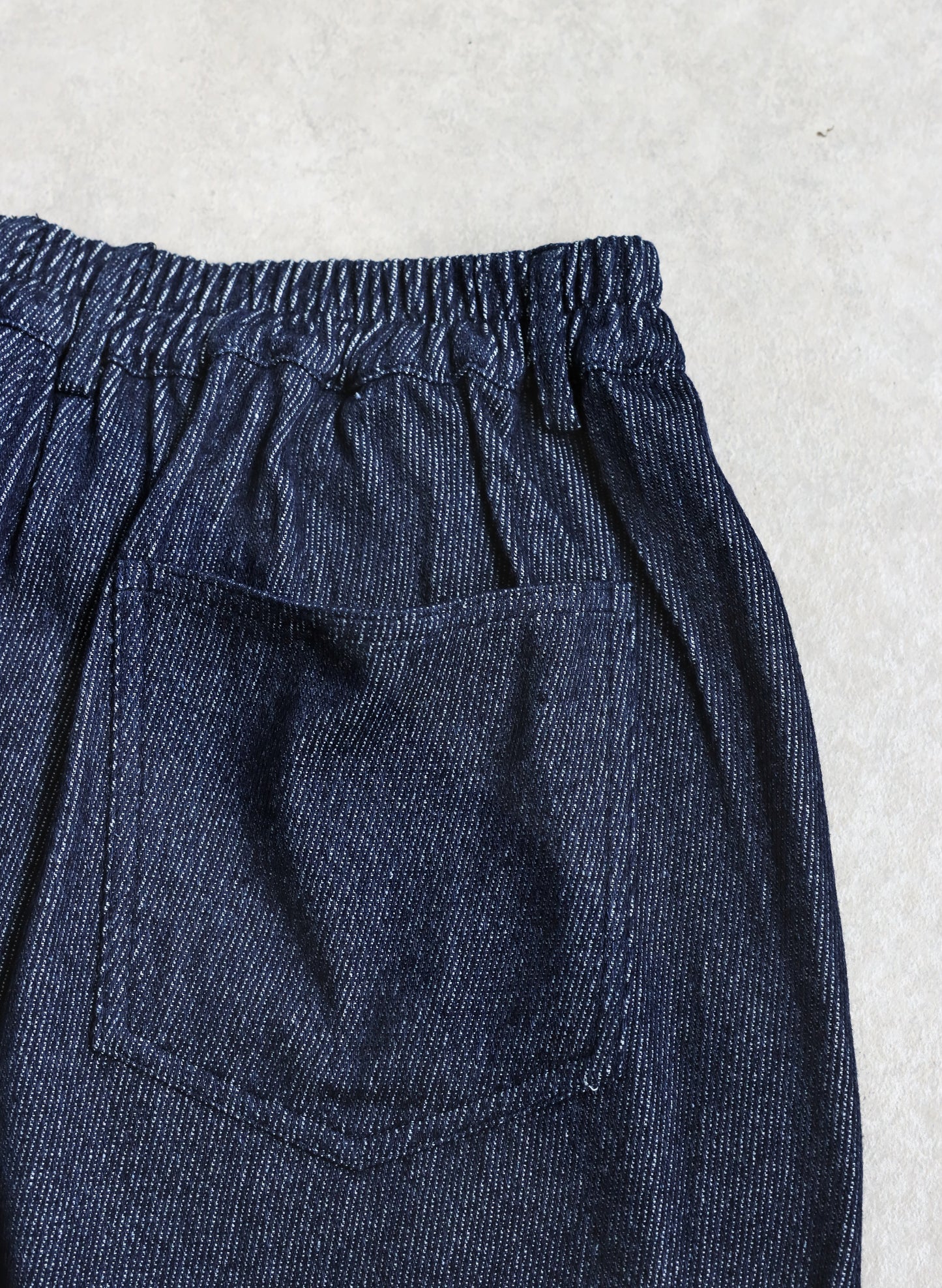 OWNth(オンス) 切替デザインデニムパンツ きれいめ ユニセックス インディゴ