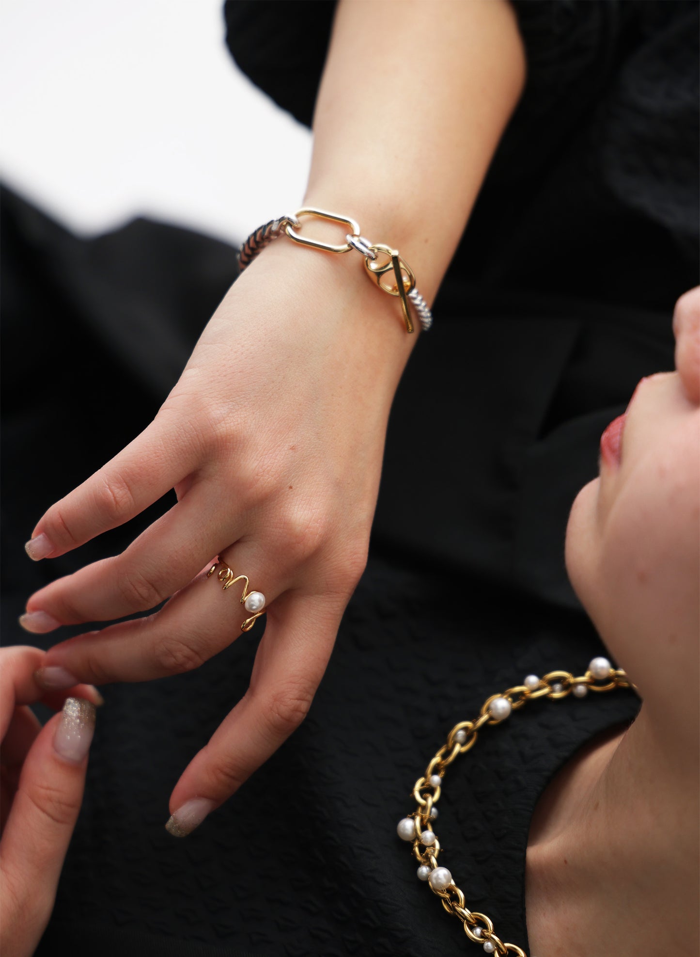 OWNth(オンス) チェーンブレスレット きれいめ レディース シルバー