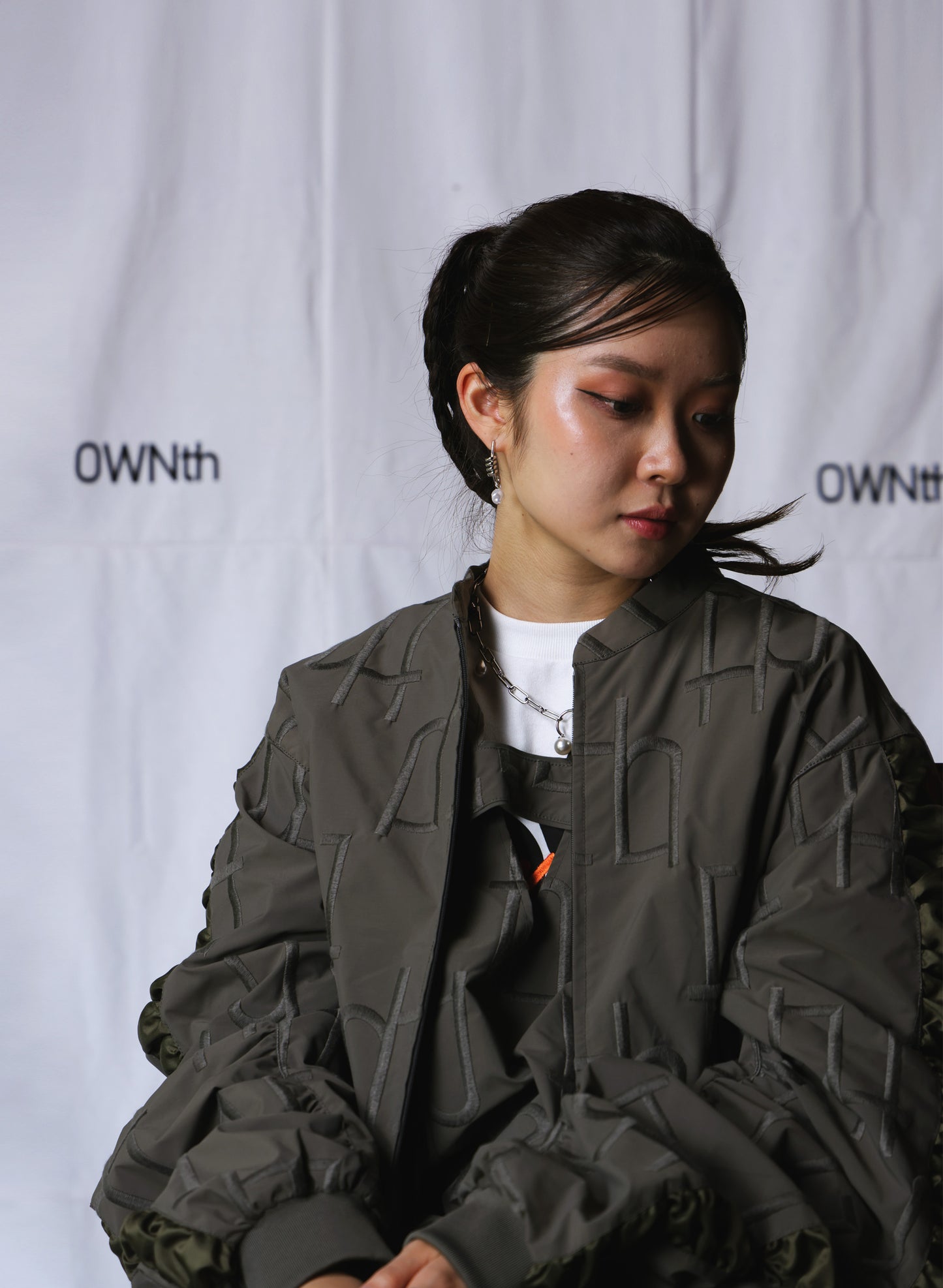 OWNth(オンス) パールモチーフピアス きれいめ レディース シルバー