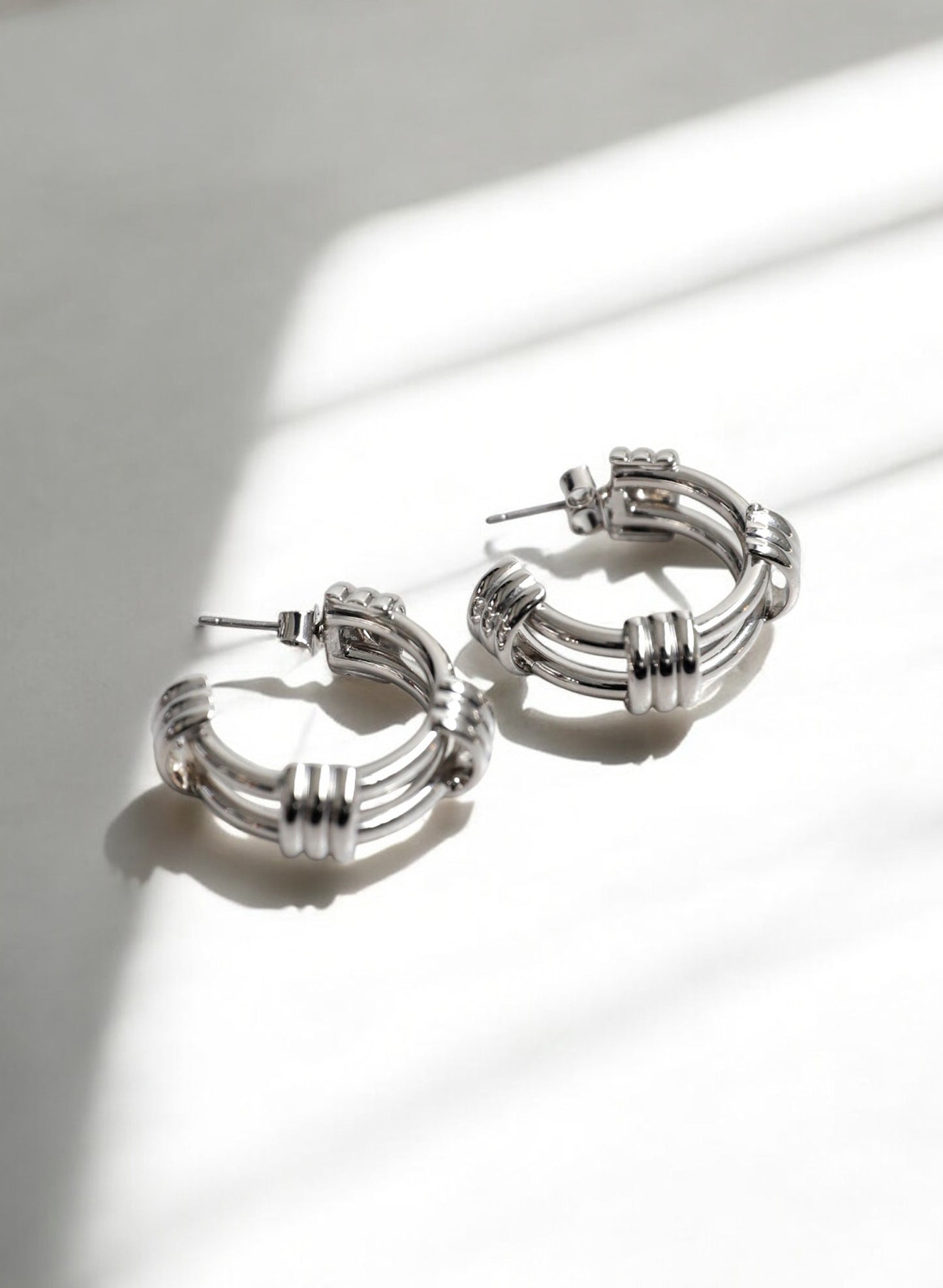 OWNth(オンス) フープモチーフピアス きれいめ レディース シルバー silver