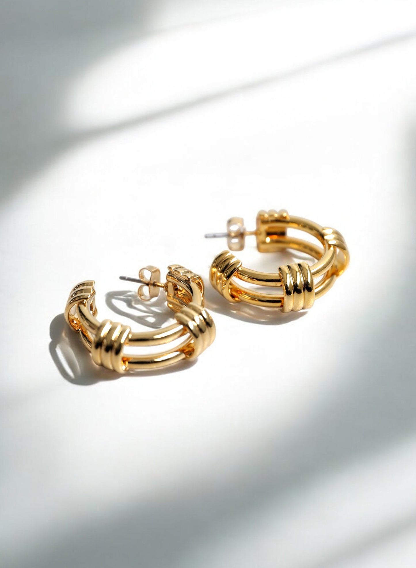 OWNth(オンス) フープモチーフピアス きれいめ レディース ゴールド gold