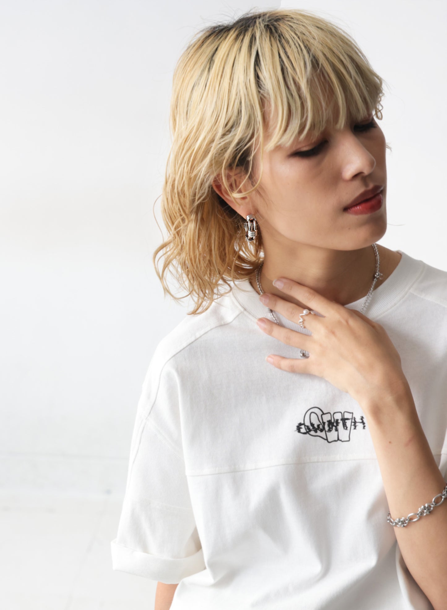OWNth(オンス) フープモチーフピアス きれいめ レディース シルバー silver