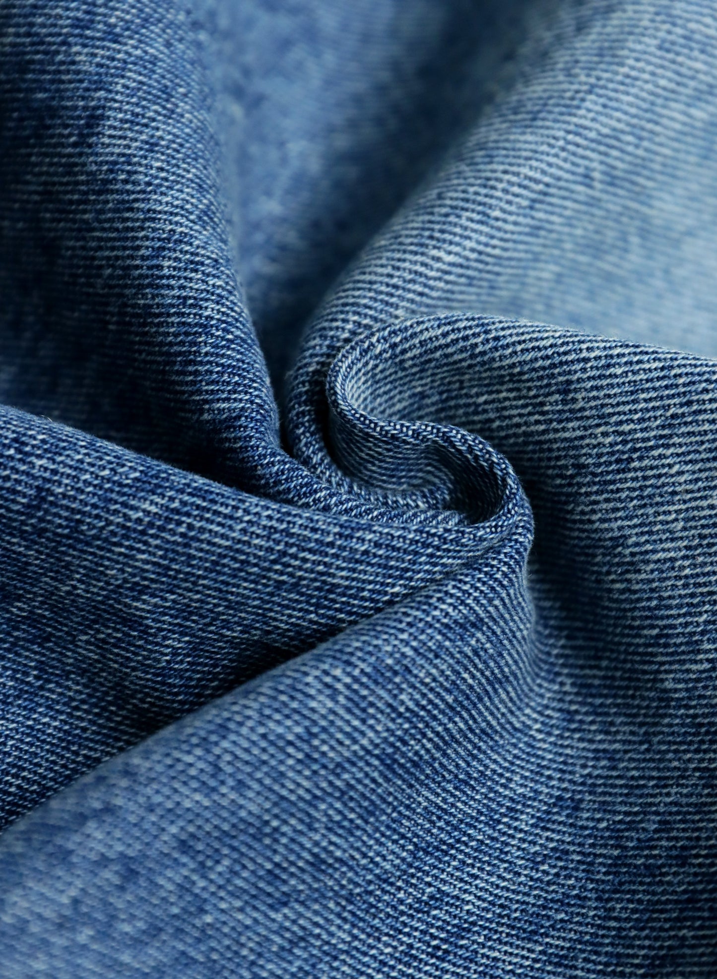 OWNth(オンス) 裾ドロストデザインデニムバルーンパンツ きれいめ ユニセックス ブルー