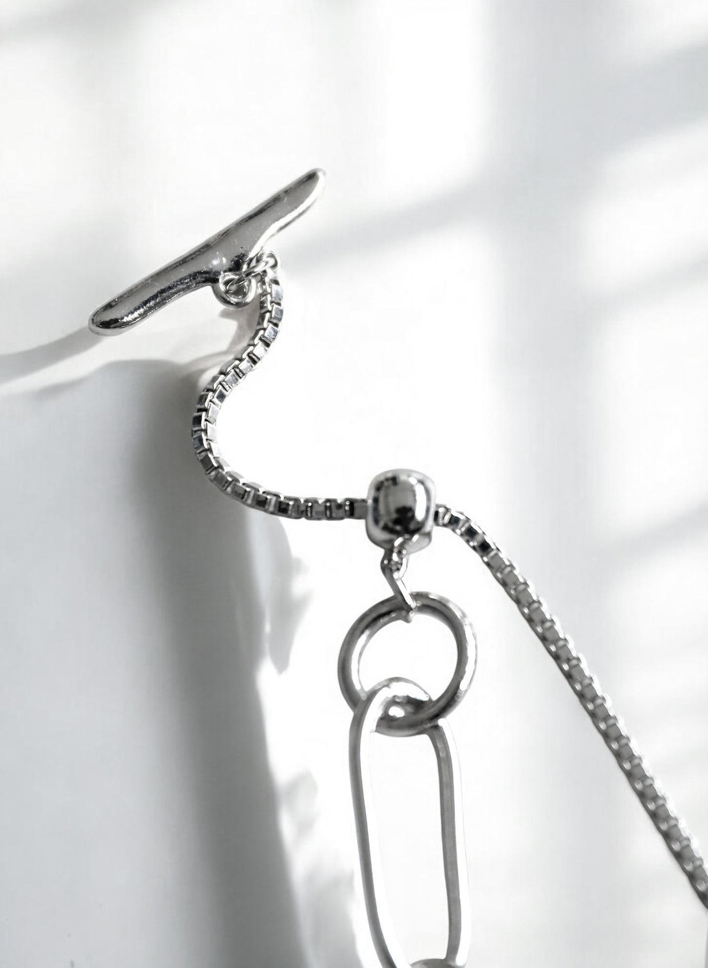 OWNth(オンス) ロングネックレス きれいめ レディース シルバー