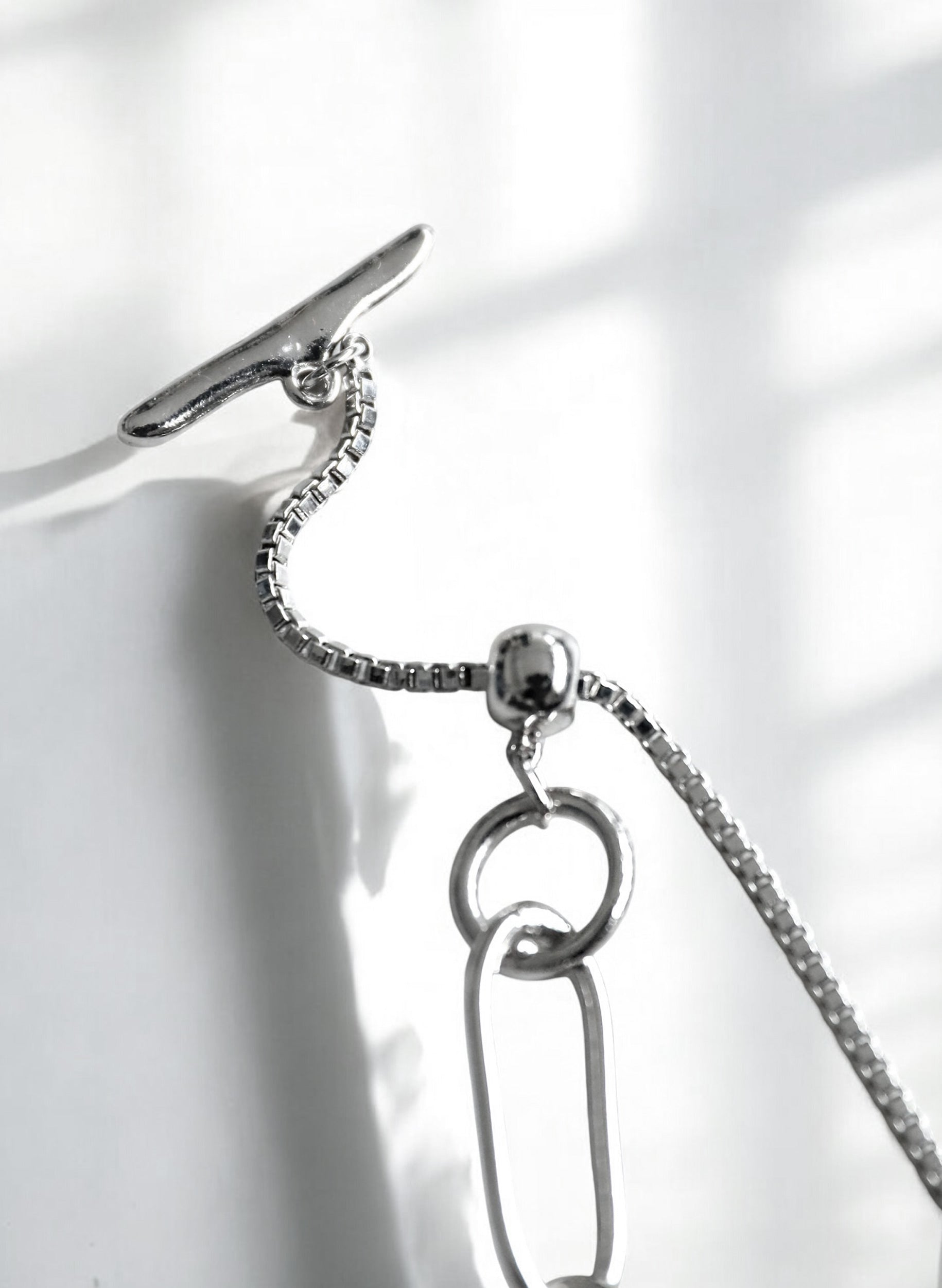 OWNth(オンス) ロングネックレス きれいめ レディース シルバー