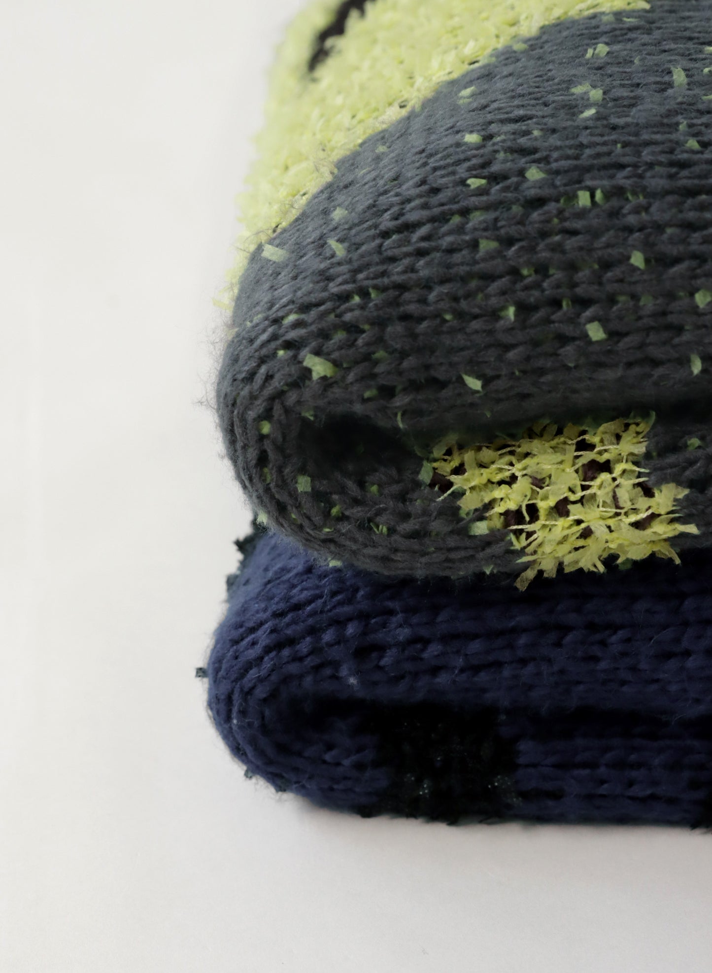 OWNth(オンス) ミックスヤーンクルーネックニット きれいめ レディース