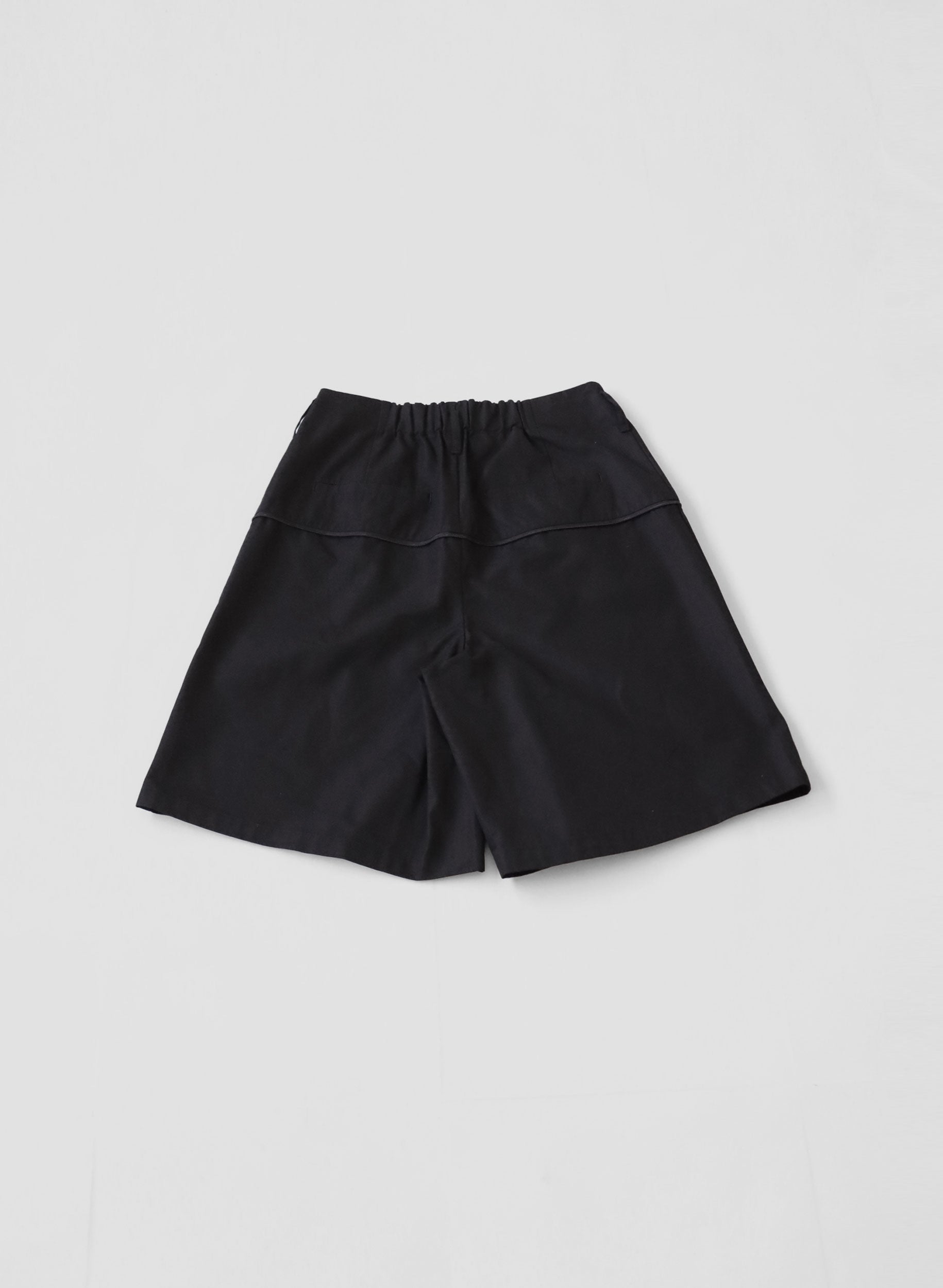 OWNth(オンス) ハーフパンツ×ロングスカート きれいめ レディース ブラック 黒