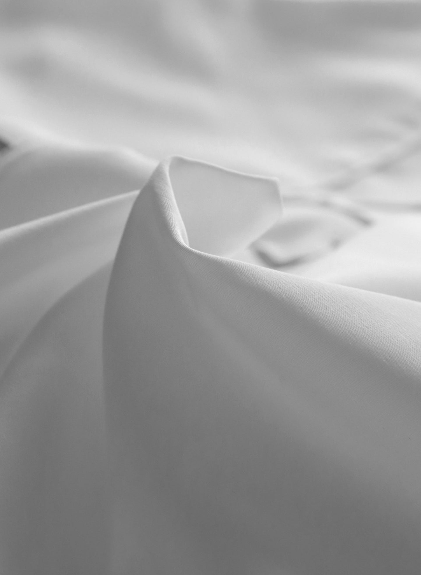 ロゴプリントオープンカラーシャツ 生地感