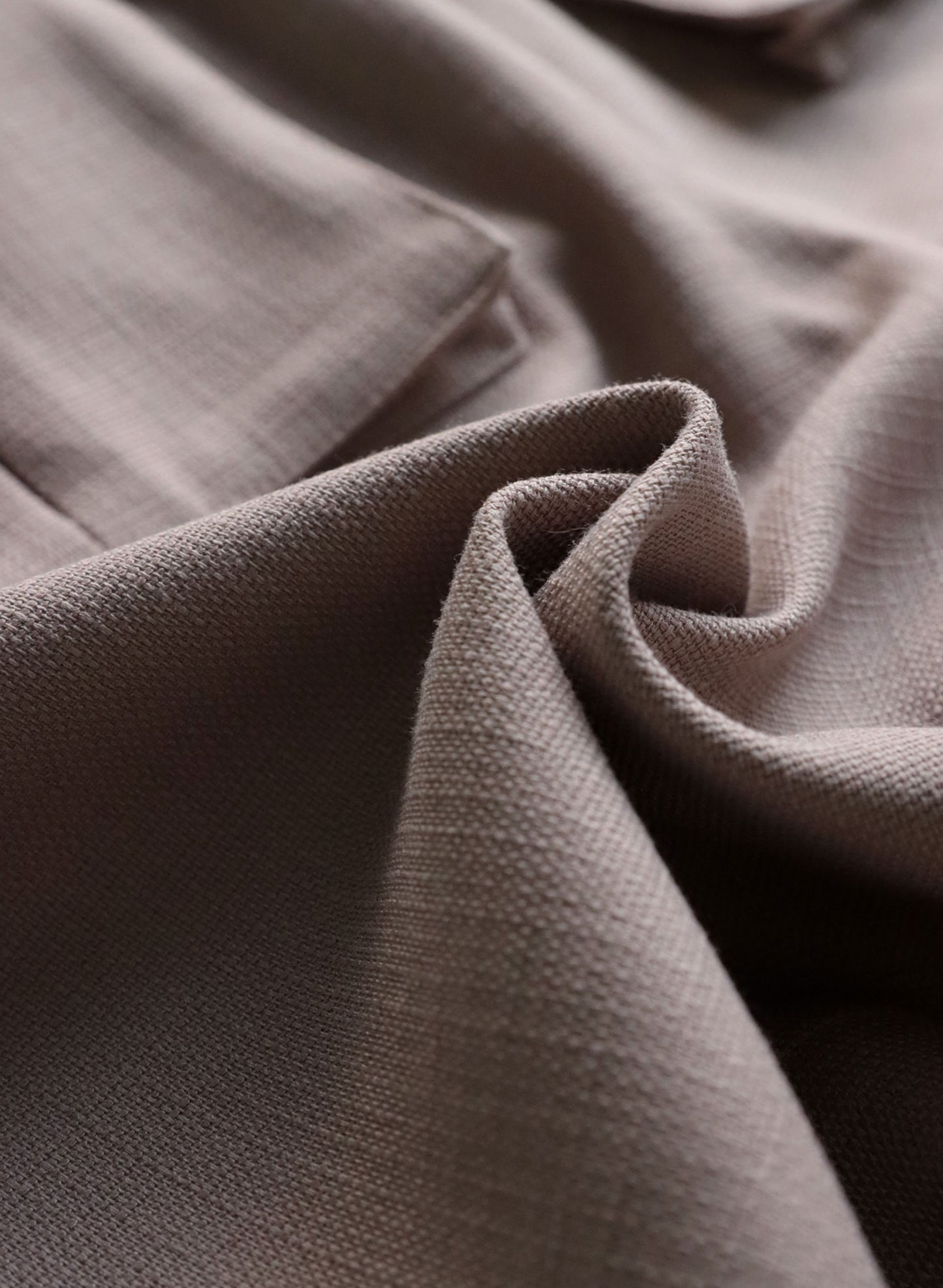 OWNth(オンス) リネンライクオーバージャケット きれいめ レディース 生地感