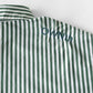 OWNth(オンス) 配色ドッキングストライプシャツ きれいめ レディース　刺繍