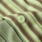 OWNth(オンス) フラップデザインランダムストライプオーバーシャツ きれいめ レディース　ボタン