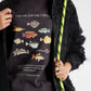 OWNth(オンス) ”fishing club OWNth"クルーネックロングスリーブTシャツ きれいめ レディース　ダークグレー