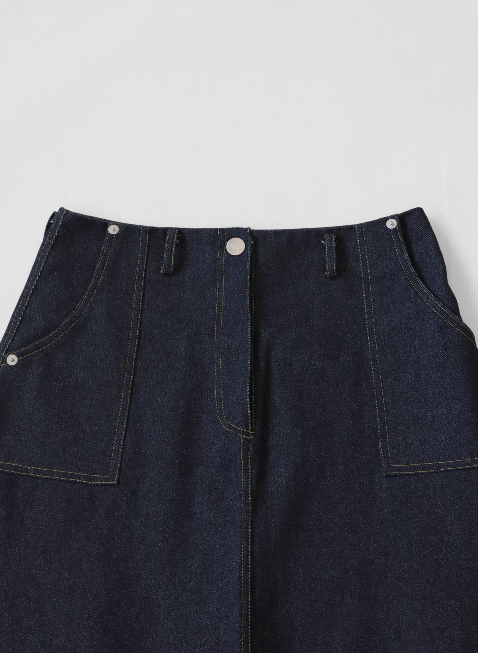 the row ザロウ デニムスカート tima denim ok.soon - ひざ丈